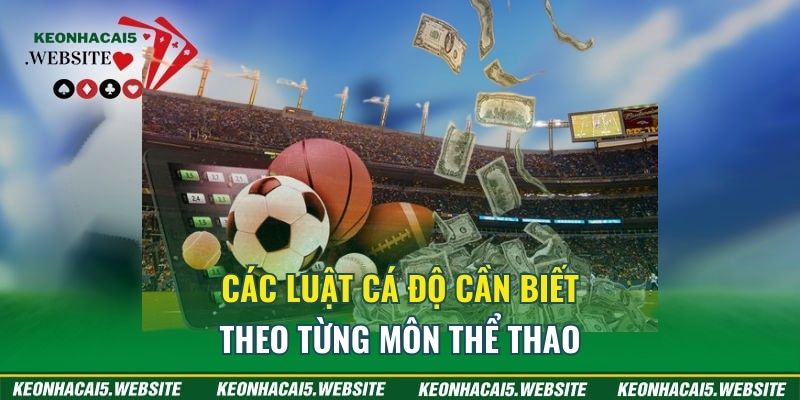 các luật cá độ cần biết