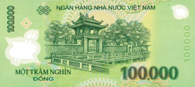 Tờ tiền 100000 đồng