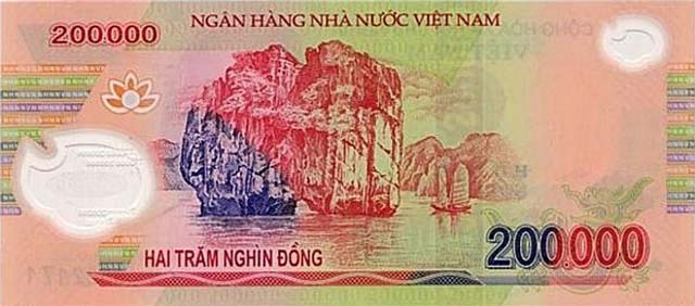 Tờ tiền 200000 đồng