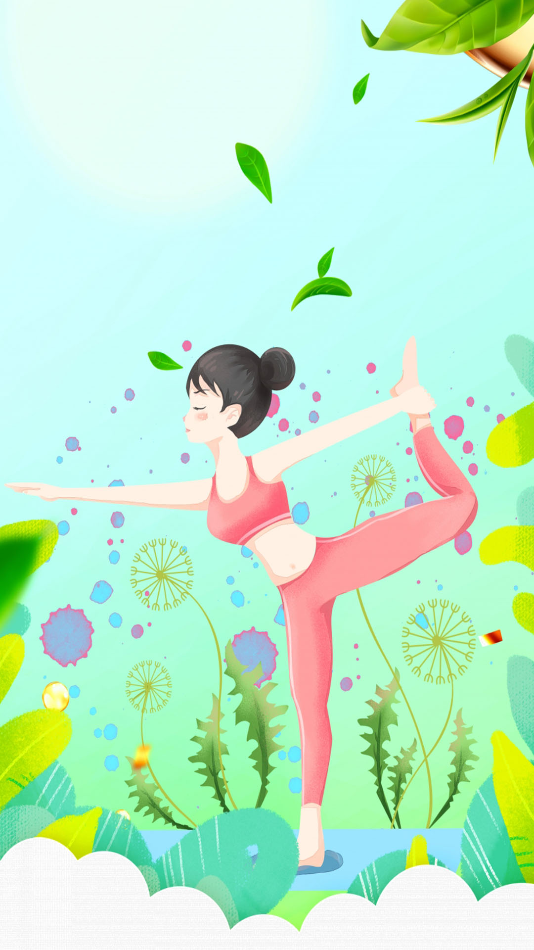 Bức tranh đẹp về Yoga