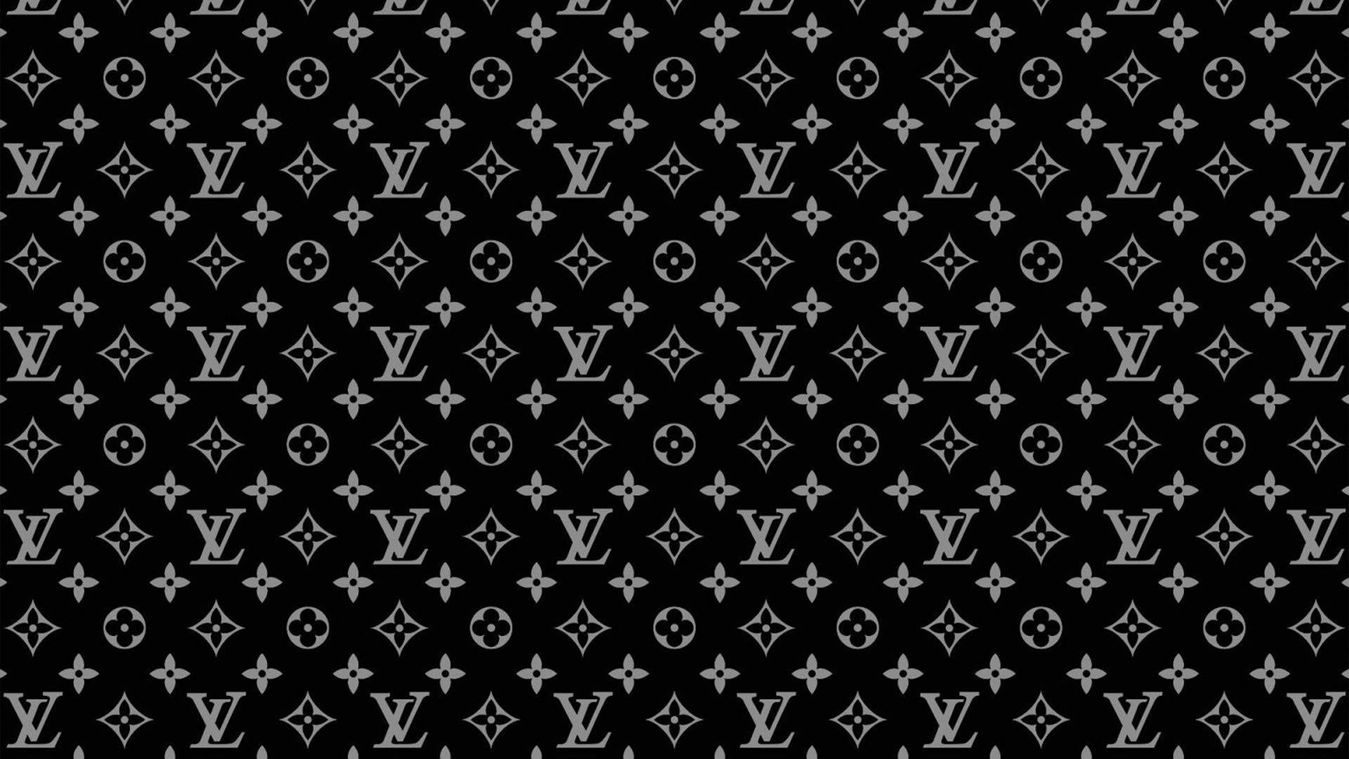 Hình nền Louis Vuitton đen trắng đẳng cấp.