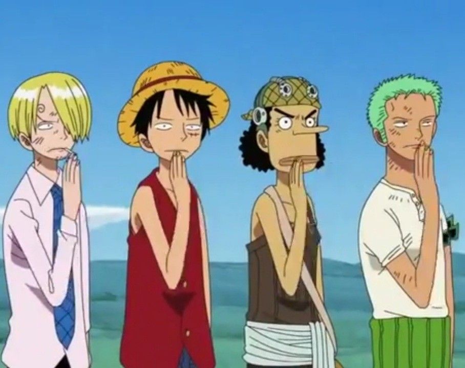 Hình ảnh Tình Anh Em Chất Anime 4 Anh Em One Piece Cute