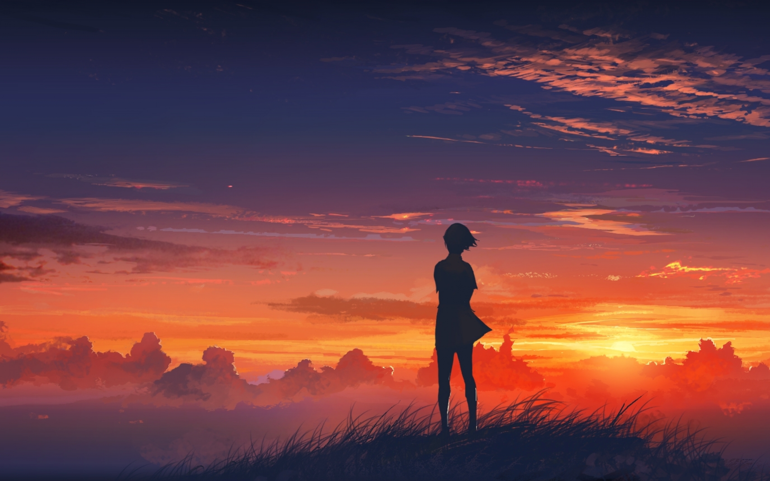 Background Anime dễ thương Full HD