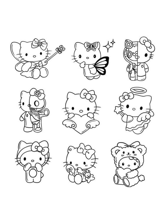 Sticker cute không màu mẫu 13