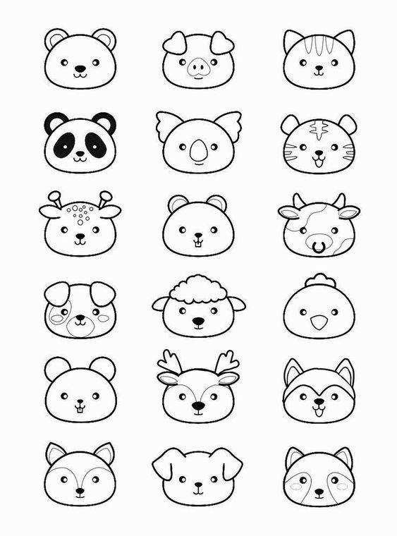 Sticker cute không màu mẫu 10