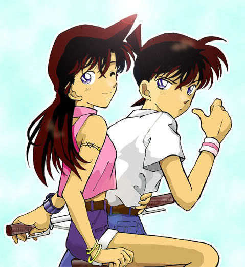 Ảnh shinichi và ran hạnh phúc