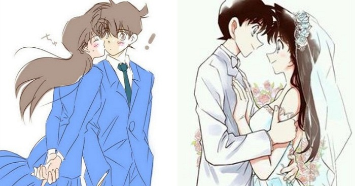 Hình ảnh shinichi và ran tình tứ