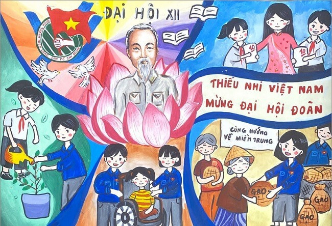 vẽ tranh 26/3