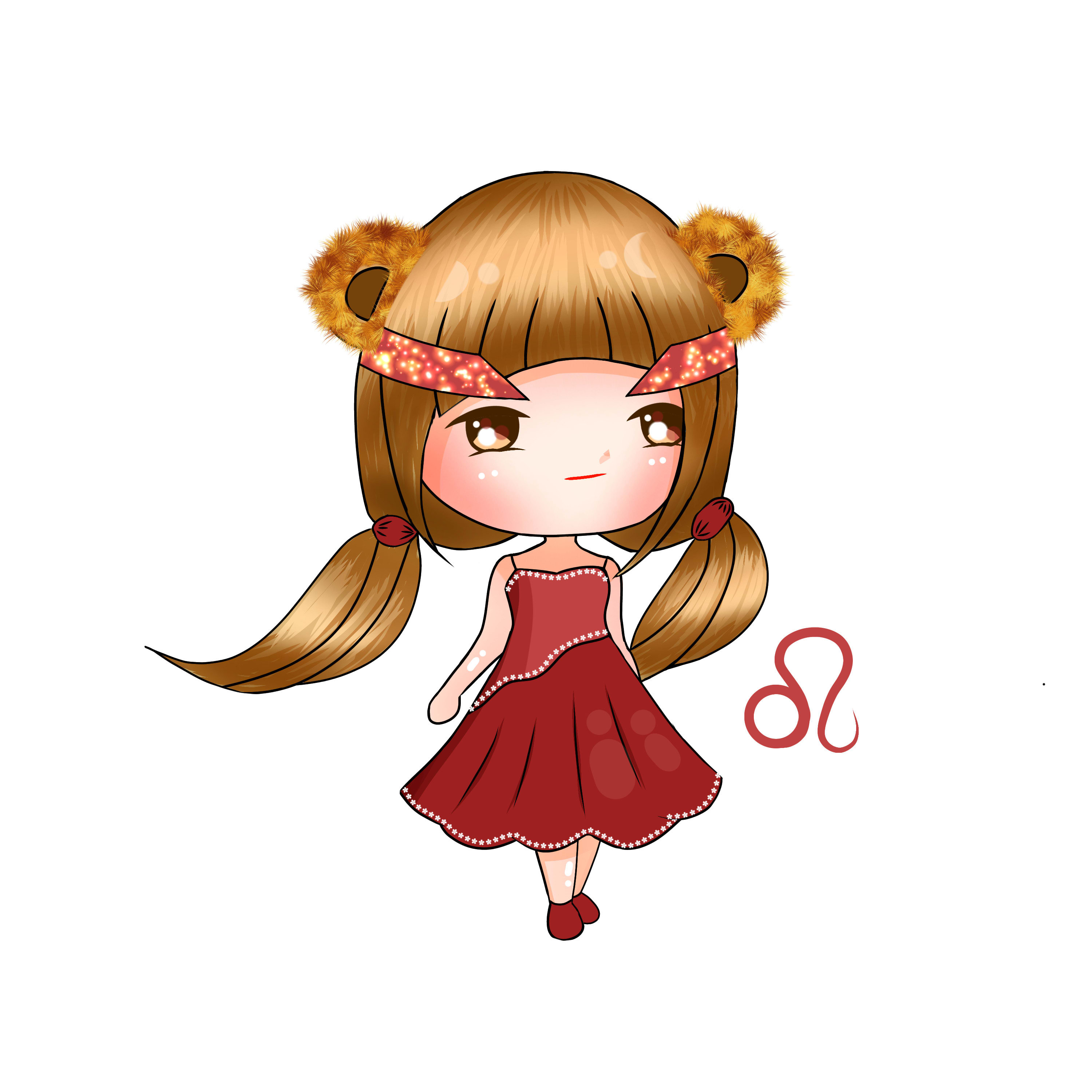 Ảnh cung hoàng đạo chibi đáng yêu