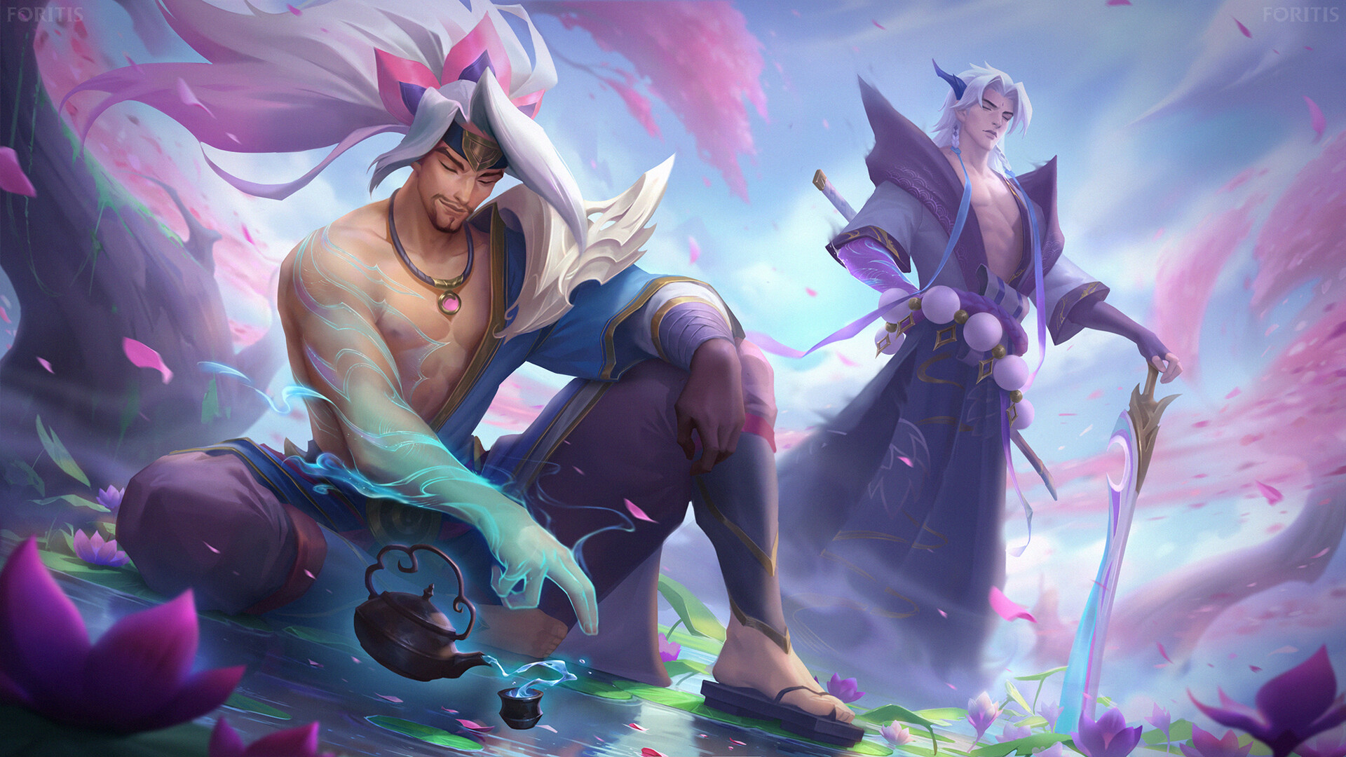 Hình nền Liên Minh anh em nhà Yasuo