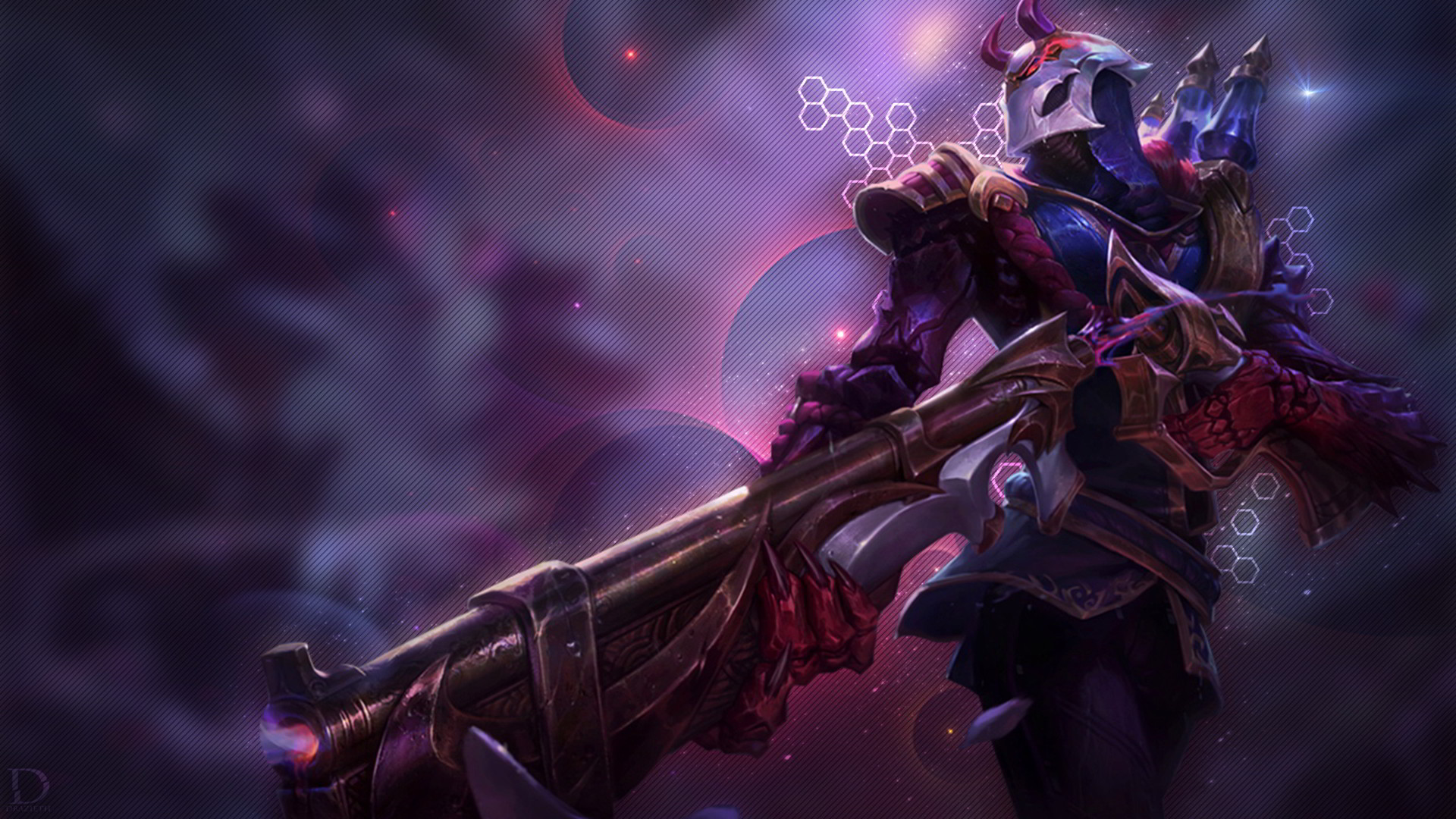 Hình nền Jhin Huyết Nguyệt chất cho các fan LOL