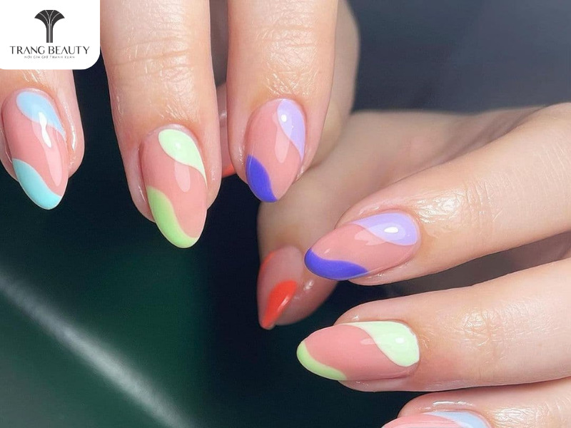 Nail đi biển style Hàn Quốc