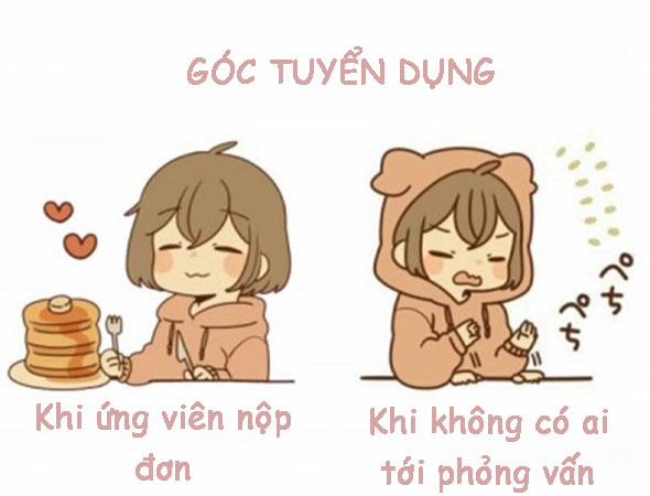 Hình ảnh tuyển dụng anime dễ thương