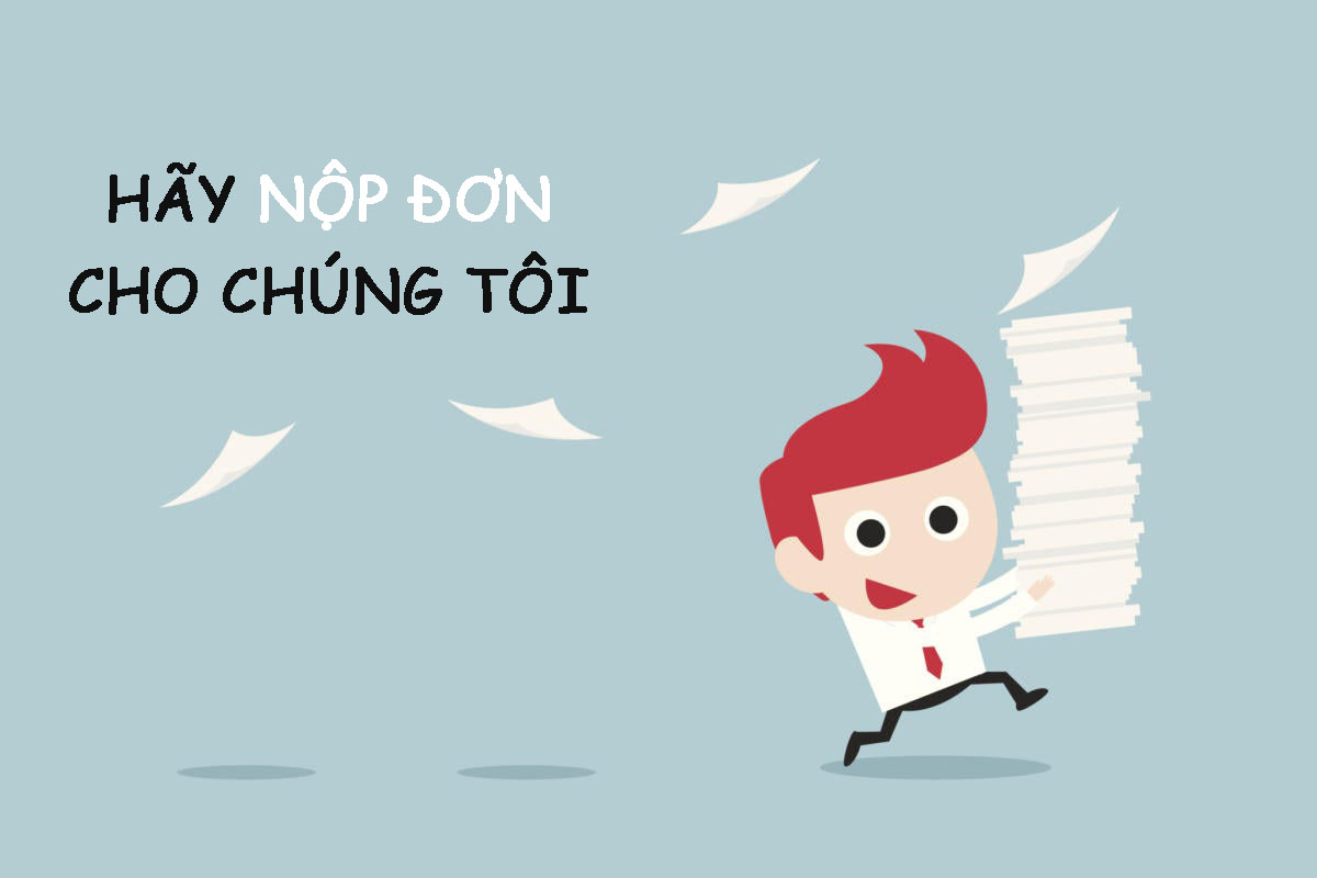 Hình ảnh tuyển dụng dễ thương