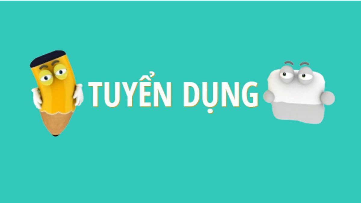 Hình ảnh tuyển dụng đơn giản