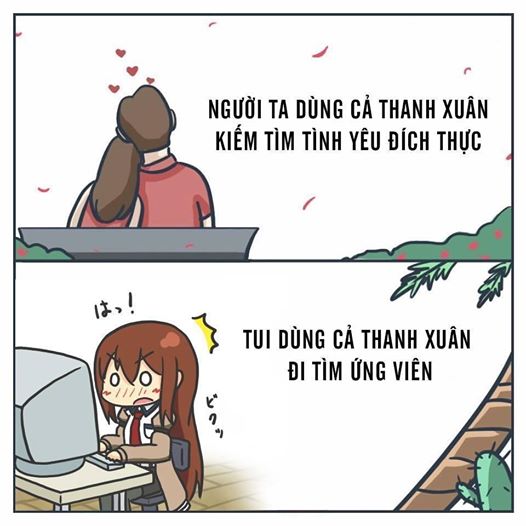 Hình ảnh tuyển dụng vui nhộn, dễ thương