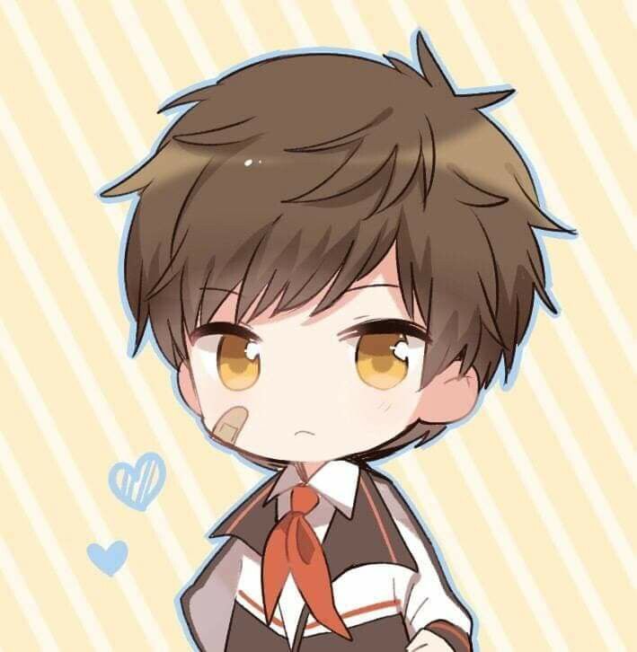 Anime chibi boy