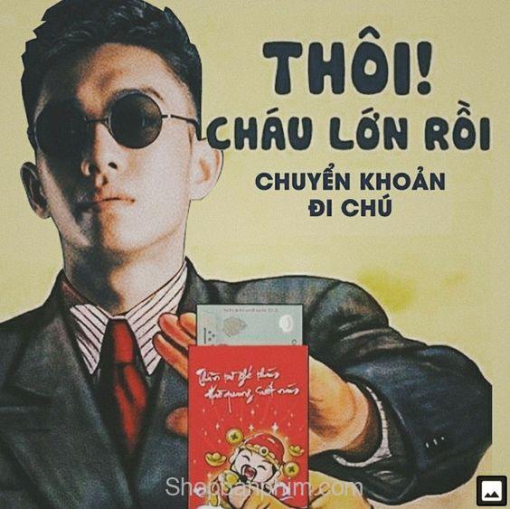 meme thôi cháu lớn rồi