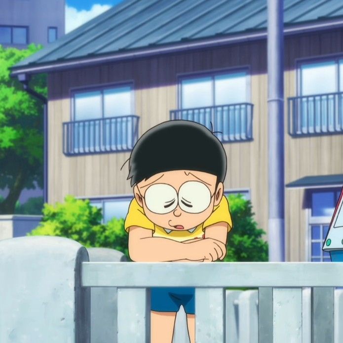 Nobita trong anime vô cùng phong cách