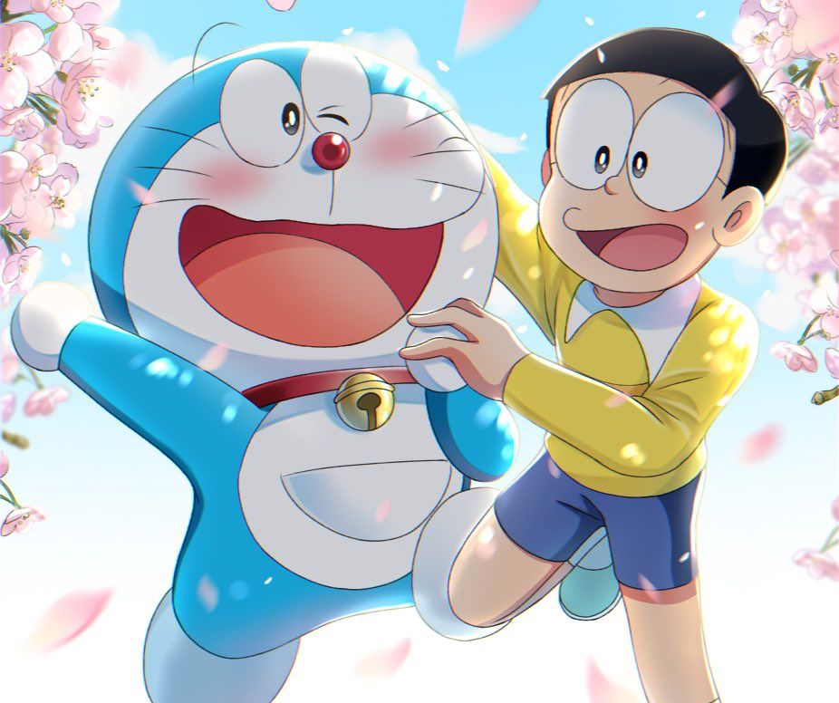 Nobita trong anime vô cùng phong cách