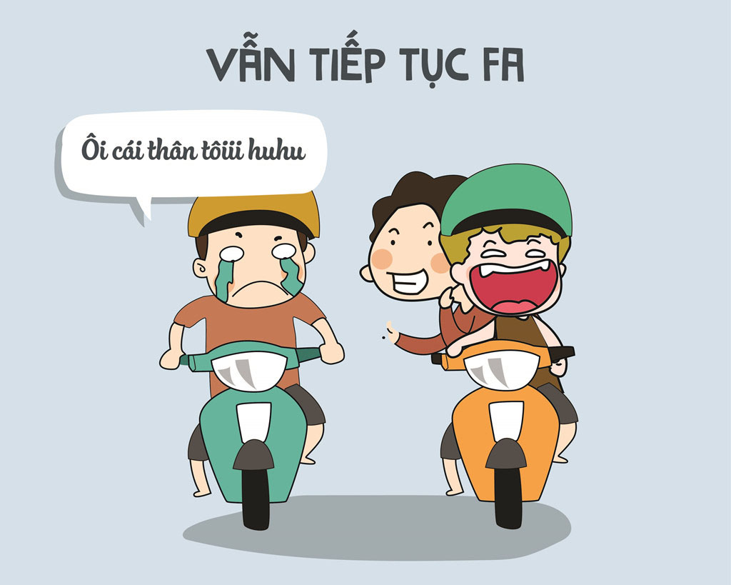 Hình ảnh độc thân vui vẻ, hài hước 07