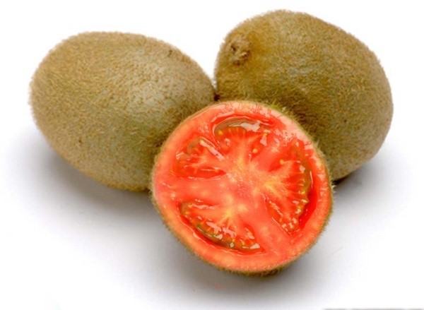 ảnh Hoa Quả Troll Kiwi Ruột Cà Chua