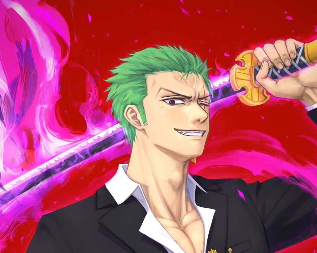 Hình roronoa zoro cute