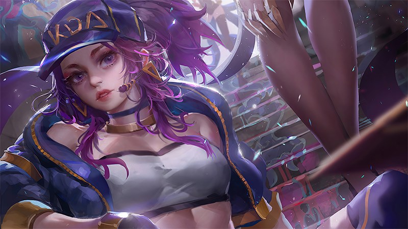 Ảnh trang phục Akali KDA (Kích thước: 1920 x 1080)