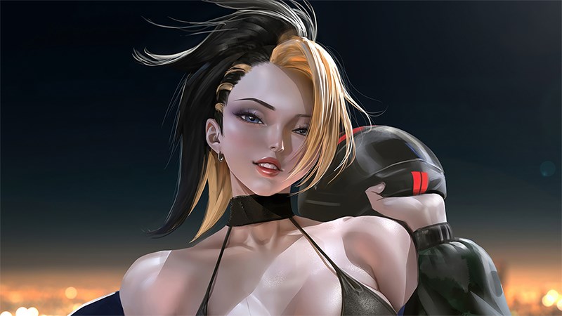 Ảnh trang phục Akali KDA (Kích thước: 1920 x 1080)