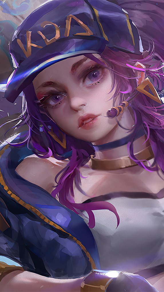 Ảnh trang phục Akali KDA (Kích thước: 1080 x 1920)