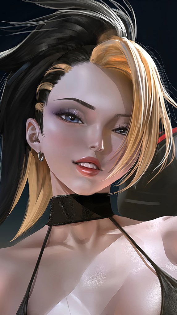 Ảnh trang phục Akali KDA (Kích thước: 1080 x 1920)