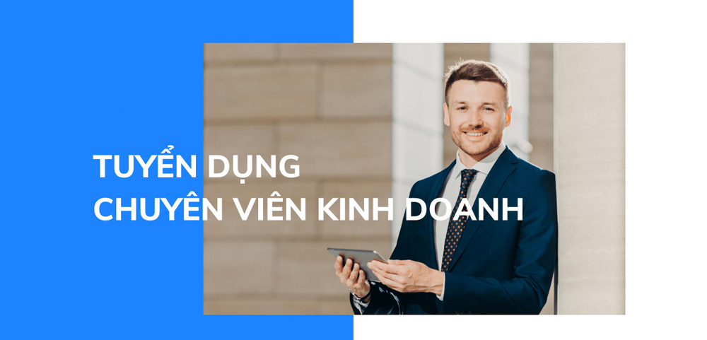 hình ảnh tuyển dụng chuyên viên kinh doanh