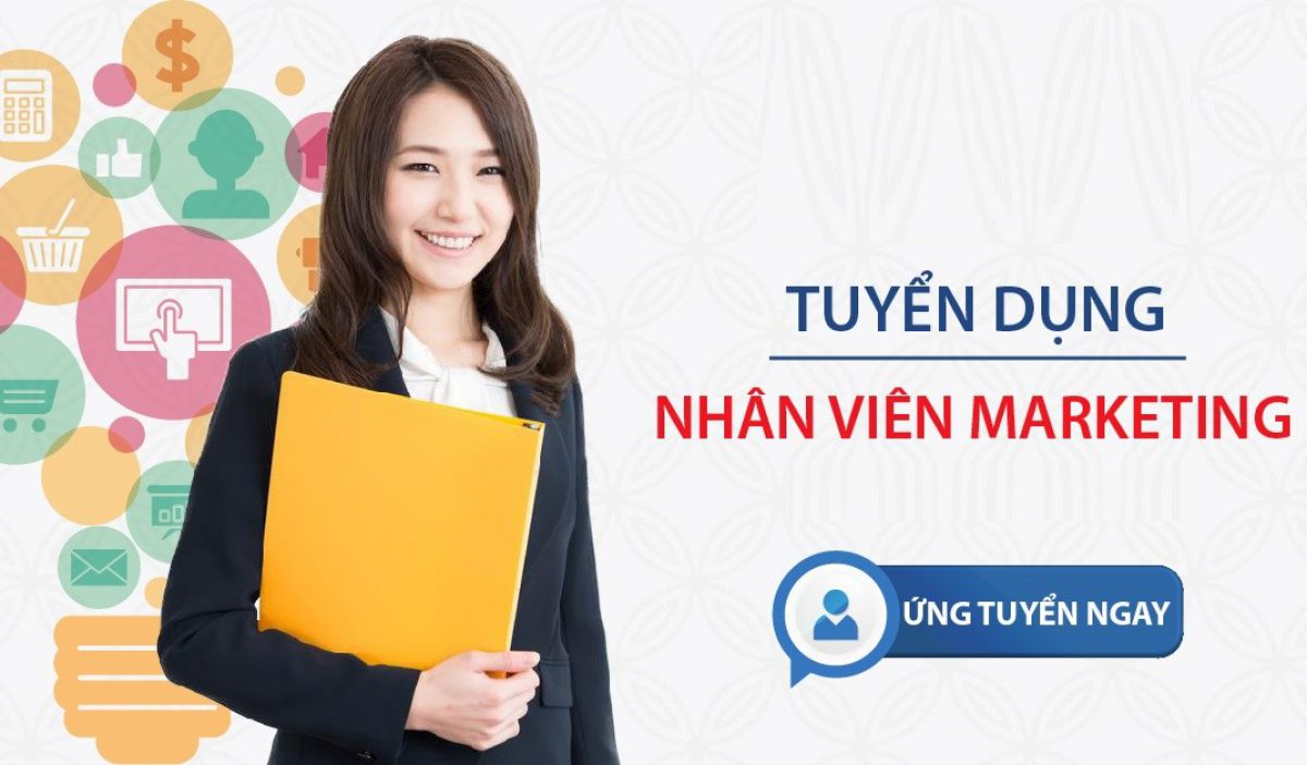 Hình ảnh tuyển dụng nhân viên marketing