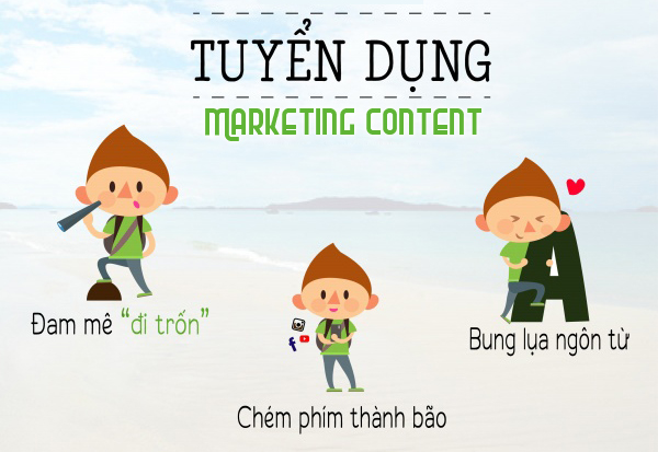 hình ảnh tuyển dụng content marketing