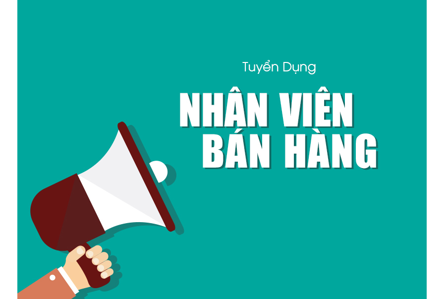 poster tuyển nhân viên bán hàng