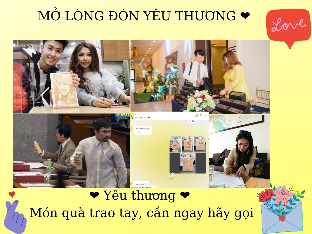 Đồng Hồ Gỗ in UV được Hội Đồng Nhân Dân các quận ở Tp. Hồ Chí Minh chọn làm Quà tặng Đại Biểu