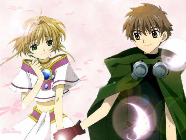 ảnh Sakura Và Syaoran Nắm Tay Ngọt Ngào