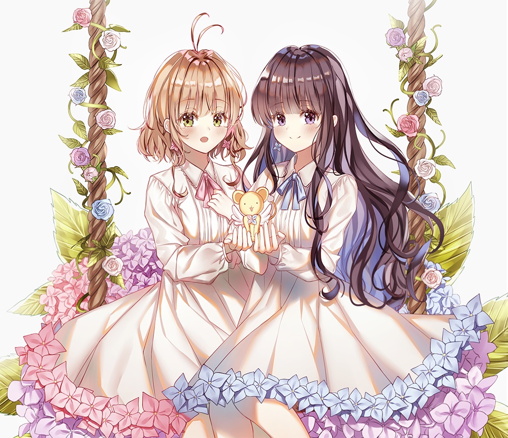 ảnh Sakura Và Tomoyo Như Những Nàng Công Chúa