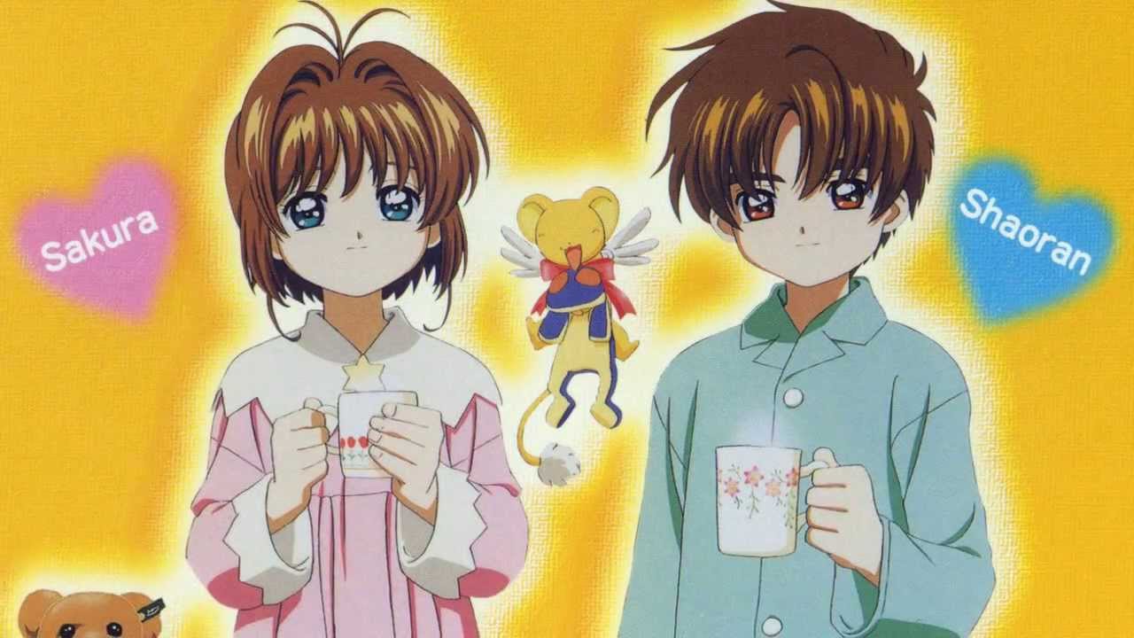 ảnh Sakura Và Syaoran Ngồi Cùng Trên Xích đu