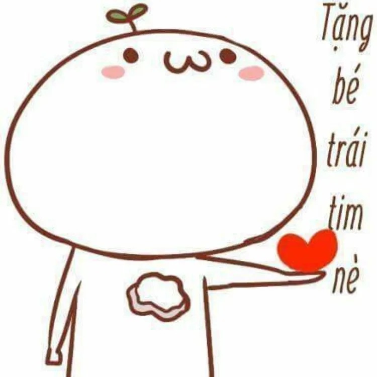 30+ meme tình yêu đẹp, cute, hài hước với biểu cảm đáng yêu