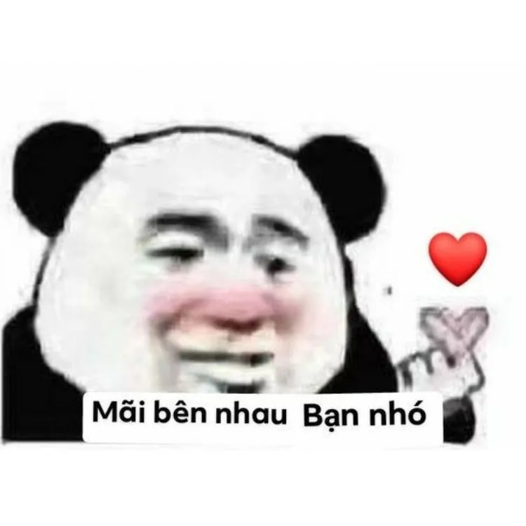 30+ meme tình yêu đẹp, cute, hài hước với biểu cảm đáng yêu