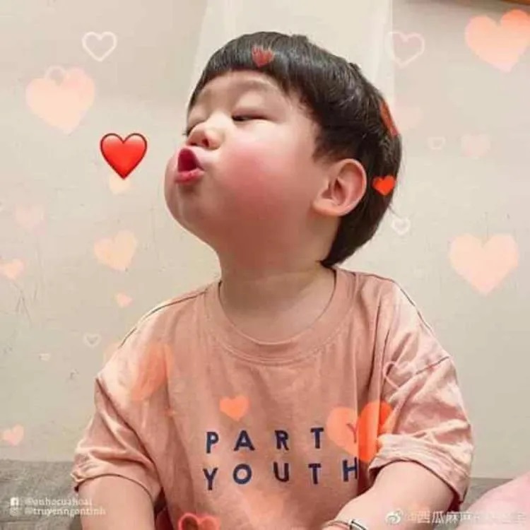 30+ meme tình yêu đẹp, cute, hài hước với biểu cảm đáng yêu