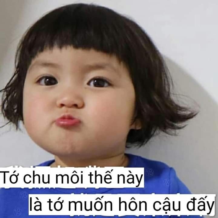 30+ meme tình yêu đẹp, cute, hài hước với biểu cảm đáng yêu