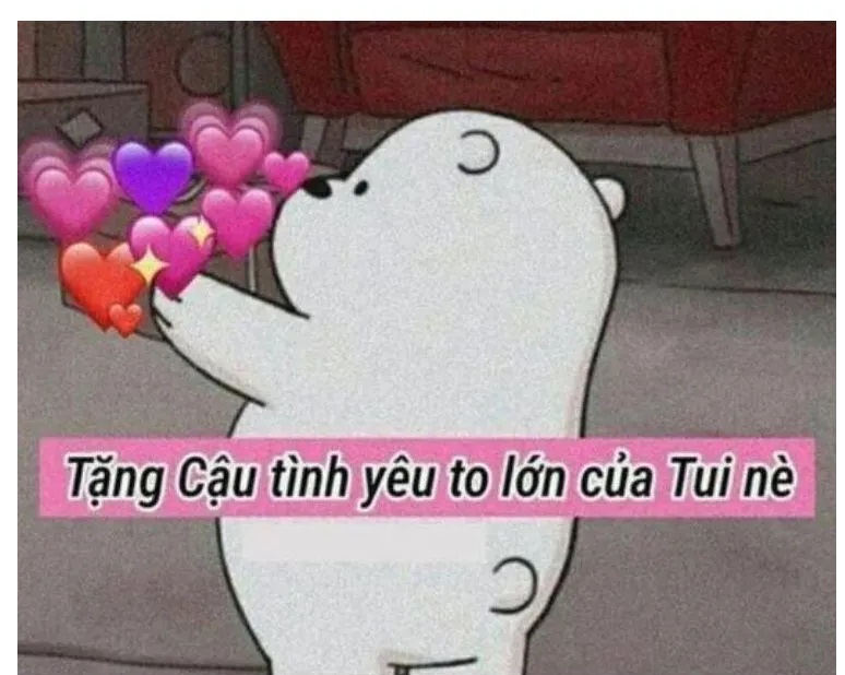 30+ meme tình yêu đẹp, cute, hài hước với biểu cảm đáng yêu