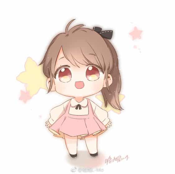 Hình Chibi Cute Dễ Vẽ ❤️ Anime Chibi Cute Ngộ Nghĩnh Nhất