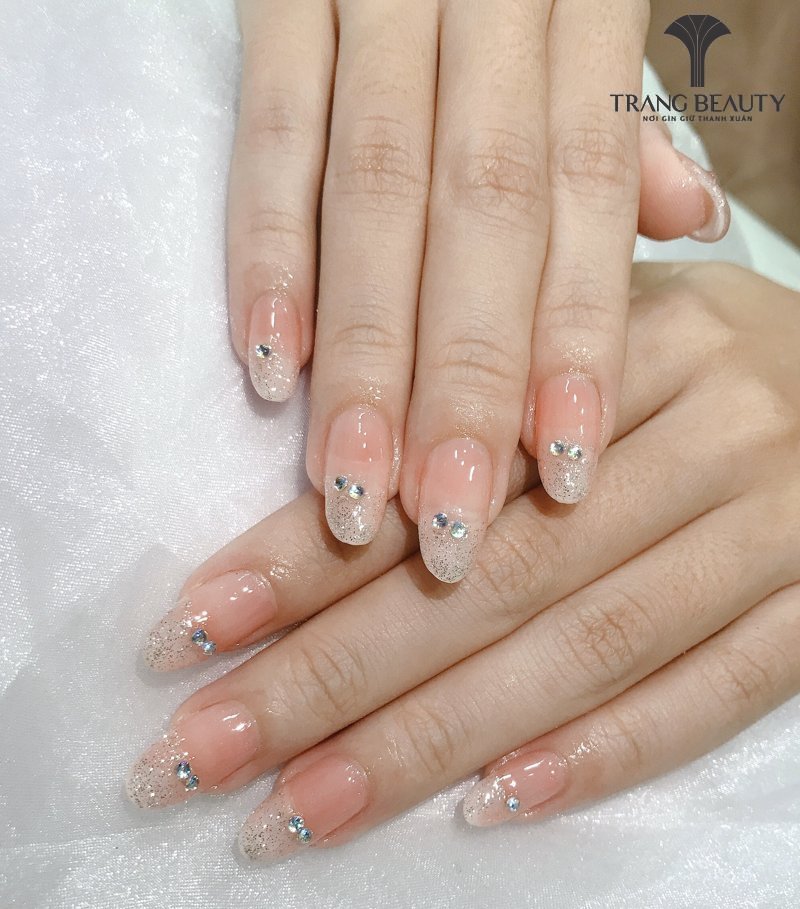 Mẫu nail sơn thạch đáng yêu